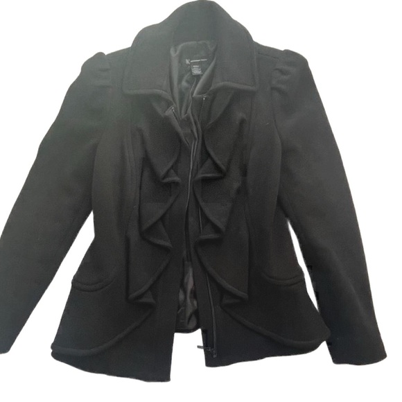 Darling New York Inc. Ruffled Front Jacket Size Petite Small - Picture 2 of 7